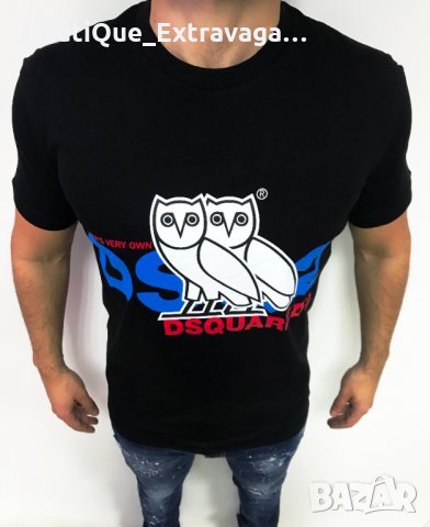 Мъжка тениска Dsquared Owls !!!