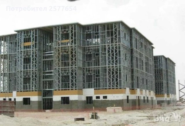 Сглобяеми / Преместваеми къщи 59€/м2 на етап конструкция на профили, снимка 5 - Монтажи - 44100624