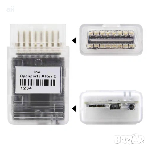 Tactrix Openport 2.0 passthru уред диагностика чип тунинг и живи данни