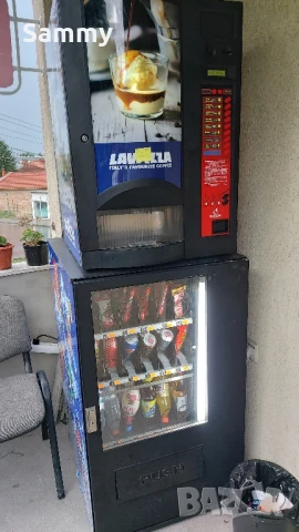 Вендинг,комплект кафе автомат и хладилна витрина