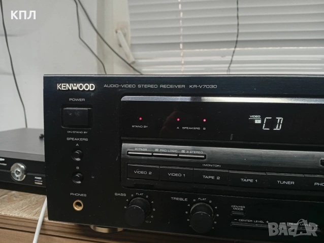 Ресивър Kenwood kr-v 7030, снимка 3 - Ресийвъри, усилватели, смесителни пултове - 53507414