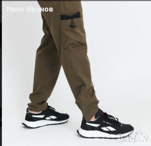 Reebok Cargo  Текстилни панталони Classics Camping Regular Fit размер М-Л, снимка 6 - Панталони - 43839876