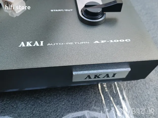 AKAI AP-100C, снимка 3 - Грамофони - 49379956