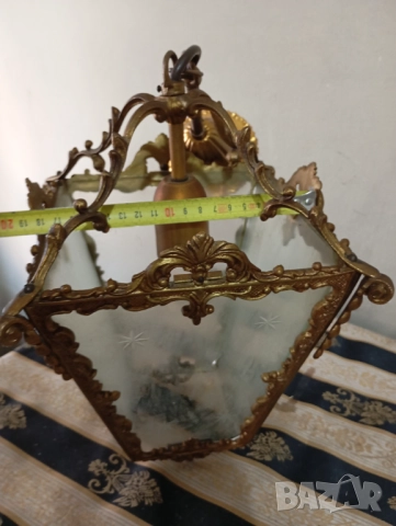 Полилей рококо тип фенер, снимка 3 - Полилеи - 52503415