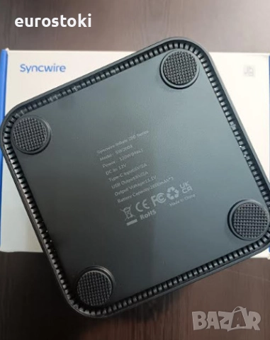 Преносима помпа за гуми Syncwire, преносим въздушен компресор 150 PSI за автомобилни гуми, снимка 10 - Аксесоари и консумативи - 52298202