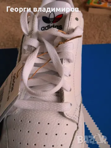 Оригинални маратонки Adidas естествена кожа , снимка 2 - Маратонки - 48511428