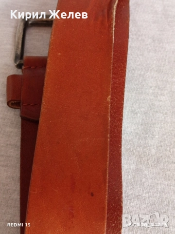 Мъжки кожен колан RIFLE здрав много красив 35260, снимка 3 - Колани - 51868093