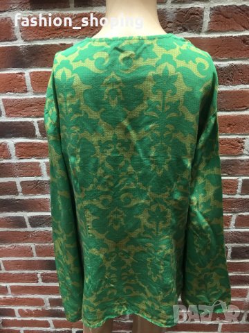  Копринена туника Tara Jarmon, размер М, снимка 5 - Туники - 32520327