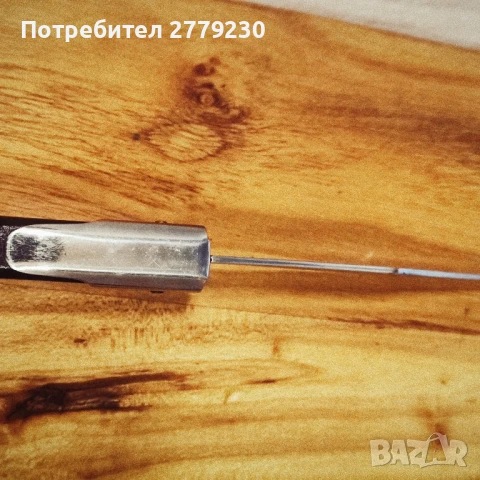 Ножче тип сойка от с.Костенец със знак на Майстора , снимка 6 - Антикварни и старинни предмети - 51308070