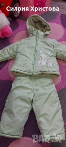 Продавам детски зимен комплект за ръст до 86 см, снимка 3 - Детски якета и елеци - 51943417
