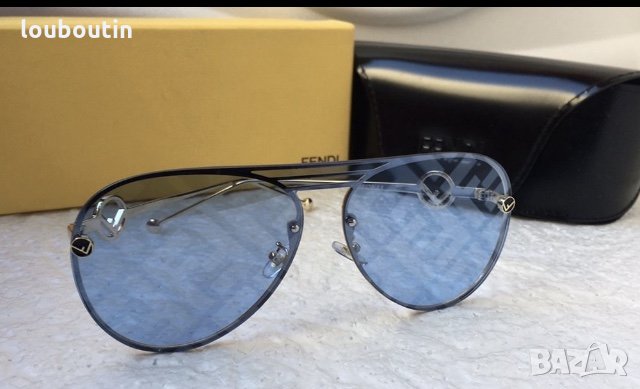 Fendi 2020 дамски слънчеви очила унисекс мъжки, снимка 7 - Слънчеви и диоптрични очила - 28347709