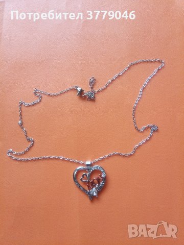 Колие с кристали , снимка 2 - Колиета, медальони, синджири - 43695232