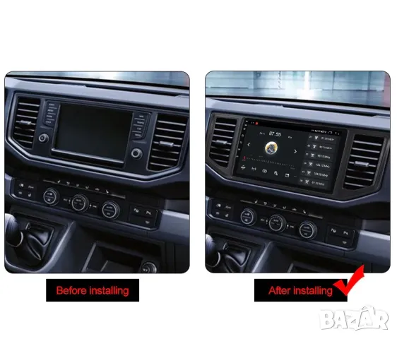 Мултимедия, Двоен дин, за VW Crafter 2017-2021, Андроид, Volkswagen Crafter, 10", навигация, Android, снимка 9 - Аксесоари и консумативи - 48918766