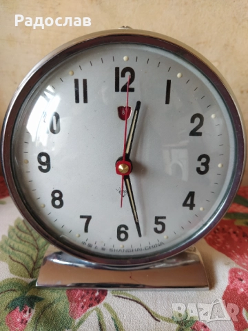 стар китайски будилник Диамант, снимка 2 - Други - 52303414