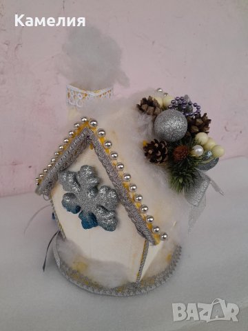 Коледна къща, снимка 3 - Декорация за дома - 43117701