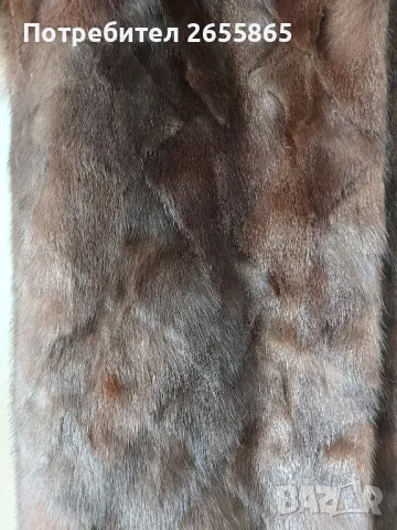 Дълго палто от норка, снимка 12 - Палта, манта - 48700852