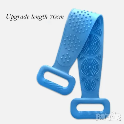 Ексфолираща силиконова гъба за баня за триене на гърба, снимка 15 - Други стоки за дома - 49214155