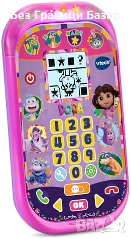 Нов VTech Dora Adventure Calls детски интерактивен телефон играчка дете подарък, снимка 2 - Други - 51683530