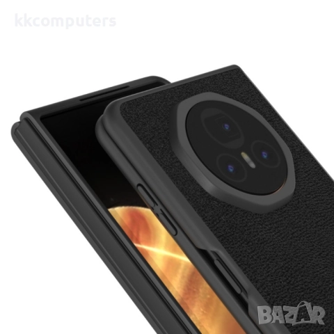 Honor Magic V3 Удароустойчив ABEEL Litchi Texture Калъф и Протектор, снимка 2 - Калъфи, кейсове - 51955699