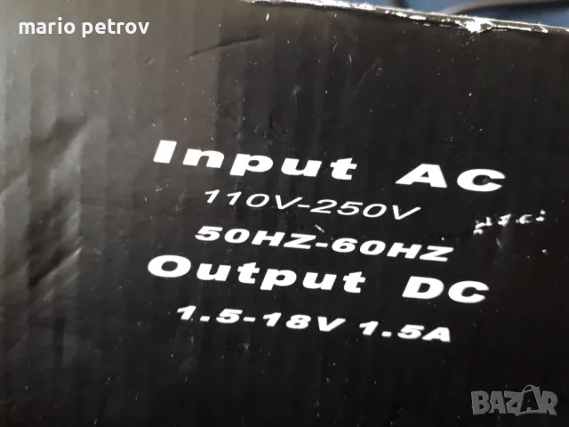 Захранване за игла за татуировки модел LCD Dual tattoo power supply 1,5-18V/1,5A, снимка 7 - Други - 50054208