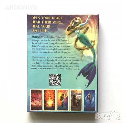 Oracle of the Mermaids - оракул карти, снимка 3 - Други игри - 37383492