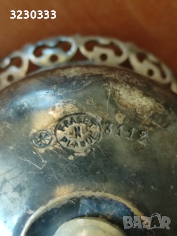 Посребрено кандило старинно , снимка 7 - Антикварни и старинни предмети - 43973251