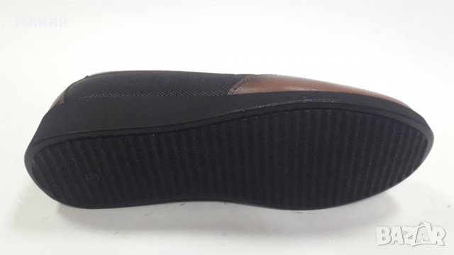 Дамски обувки VANETTI -ОРТОПЕДИЧНИ,черни с кафяви мотиви модел 3290, снимка 4 - Дамски ежедневни обувки - 32234299