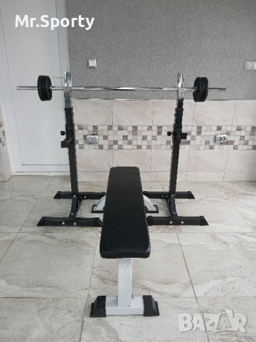 Лежанка с лост и тежести