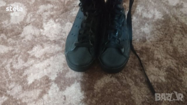 Адидас-кожени ботуши 38 номер, снимка 4 - Дамски ботуши - 26751665