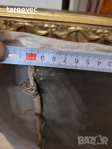 Българска картина масло на платно 70-те години, снимка 3 - Картини - 43513219