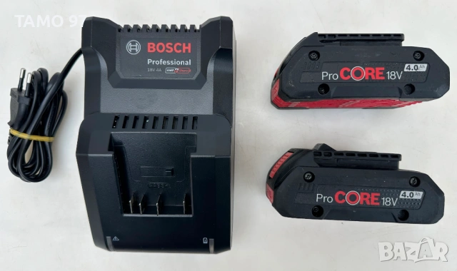 BOSCH GSB 18V-55 - Безчетков ударен винтоверт 2x18V 4.0Ah ProCore, снимка 7 - Винтоверти - 53569583