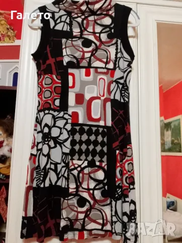 Рокля,блузон красиви щрихи цена 10 лв , снимка 2 - Сукмани - 49767881