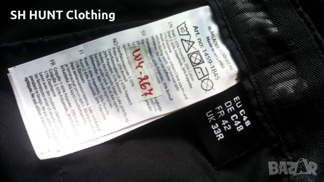 BLAKLADER 1459 Service Stretch Work Trousers размер 48 / S тънък летен работен панталон W4-267, снимка 17 - Панталони - 52075659