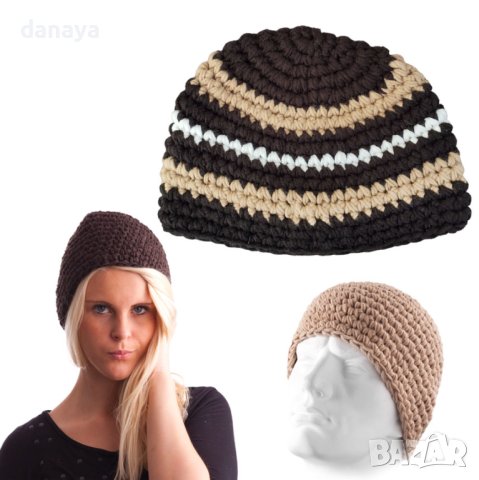 3314 Плетена зимна шапка, унисекс