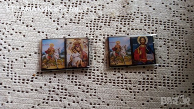 Диптих, снимка 8 - Икони - 40705683