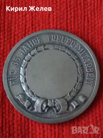 Die Handelskammer Oberösterreich НАГРАДЕН ЮБИЛЕЕН ПОСРЕБРЕН БРОНЗОВ РЯДЪК ПЛАКЕТ АВСТРИЯ 38547, снимка 15 - Антикварни и старинни предмети - 41512213