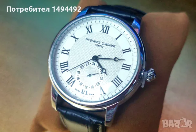 FREDERIQUE CONSTANT нов часовник, снимка 7 - Мъжки - 48476894