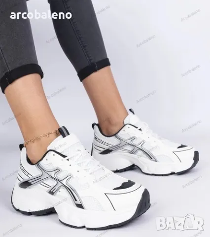 Дамски маратонки с масивна подметка Enos, 2цвята , снимка 3 - Маратонки - 49260638