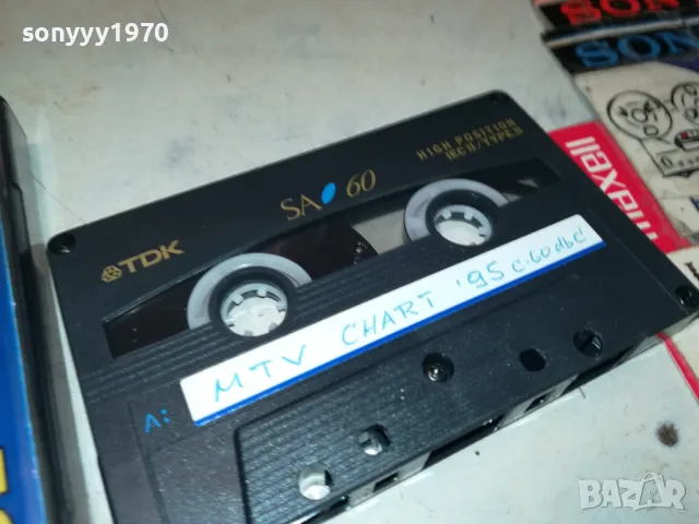 MTV CHART 95 TDK TAPE 2005251140, снимка 2 - Аудио касети - 50359097