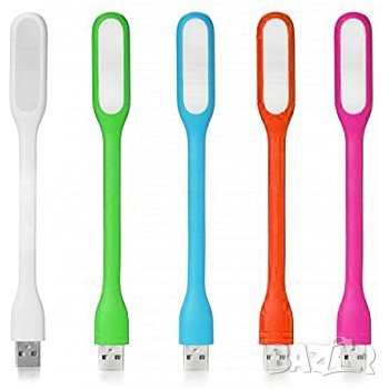 Преносима гъвкава LED лампа с USB захранване, снимка 3 - Лед осветление - 33085992