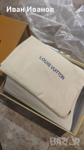 Сникърси Louis Vuitton с дантела, снимка 7 - Маратонки - 53505043