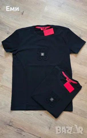 Мъжки луксозни тениски HUGO BOSS Dsquared2 Burberry Moschino Nike , снимка 6 - Тениски - 50158566