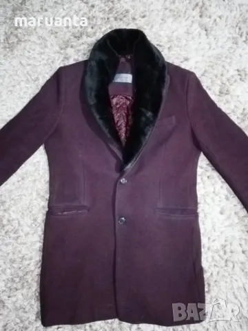 Елегантно мъжко палто, р-р М/Л, снимка 2 - Палта - 48002574