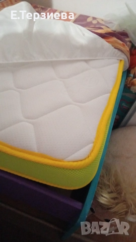 Детско легло + подарък двулицев матрак,размери 142-172 на матрака, снимка 5 - Мебели за детската стая - 52250299