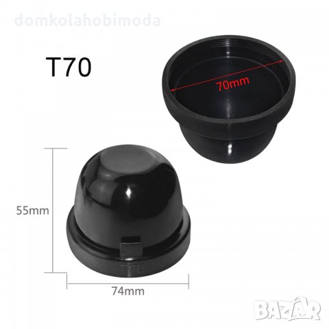 Водоустойчив прахозащитен капак за автомобилни фарове 70mm 75mm 80mm , снимка 2 - Аксесоари и консумативи - 28246723