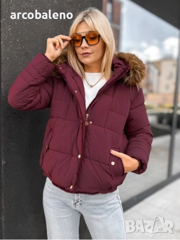 Дамско зимно яке NIDAROS, 3цвята , снимка 4 - Якета - 52102590