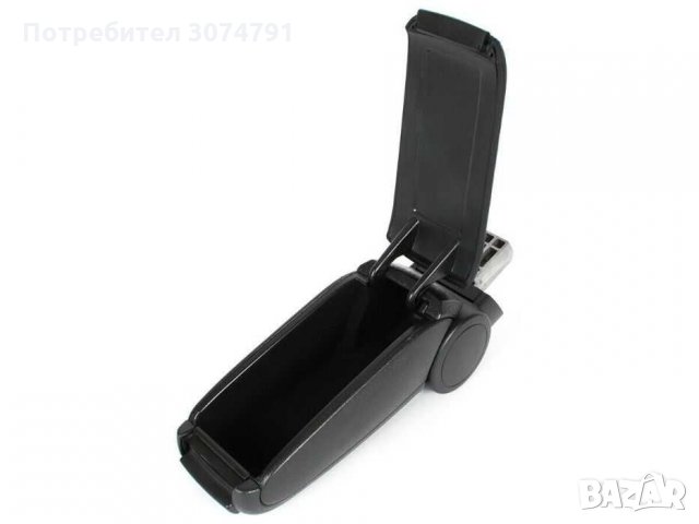 Подлакътник Барче Ford Focus 2011 до 2015 Форд Фокус МК3 Черен Кожа, снимка 3 - Аксесоари и консумативи - 32931498