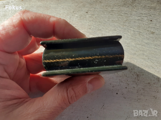 Стара руска лакова кутийка кутия папие маше ръчно рисувана, снимка 4 - Антикварни и старинни предмети - 53406120