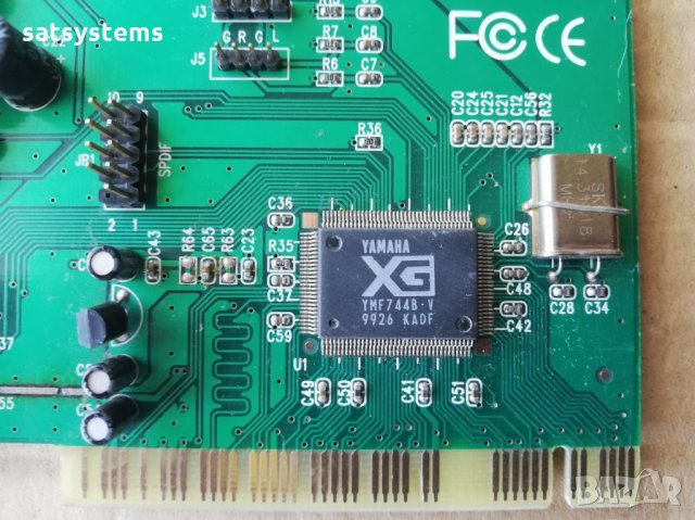 Звукова карта Yamaha XG SM744 PCI, снимка 6