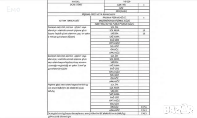 Плот за вграждане - Инфрачервен 2 плочи , снимка 6 - Печки, фурни - 48549600